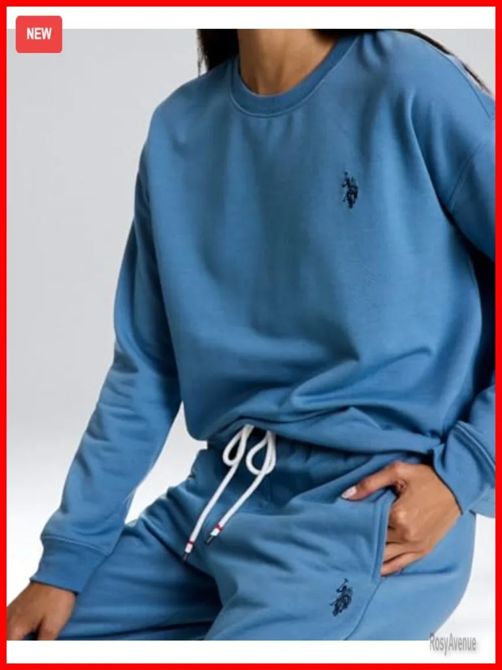 2-Piece Lounge Set with Sweatshirt and Jogger Pajama Pants